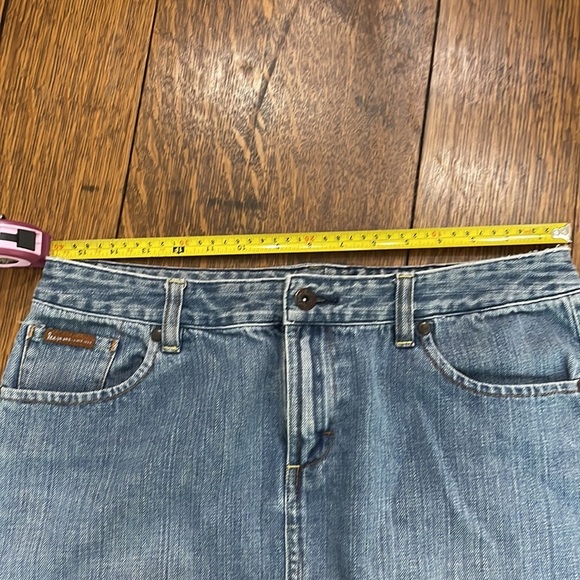 Lee Soft Jean Skirt Y2K - size 11 / 12 - Picture 8 of 9